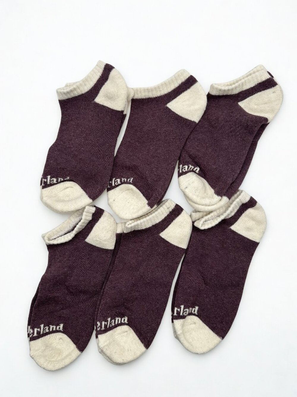 Timberland No Show Socks 6 Pairs - Full Cushion Medium 6-10